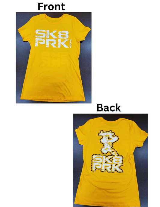 SK8PRK Street Line - Yellow Women's Tees
